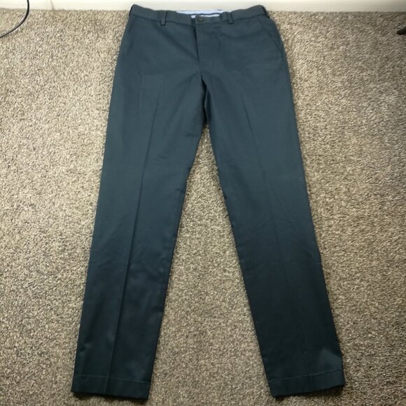Brooks Brothers Pants Advantage Chino Flat Front Stretch Milano Slim Mens 34x34 - Picture 1 of 11